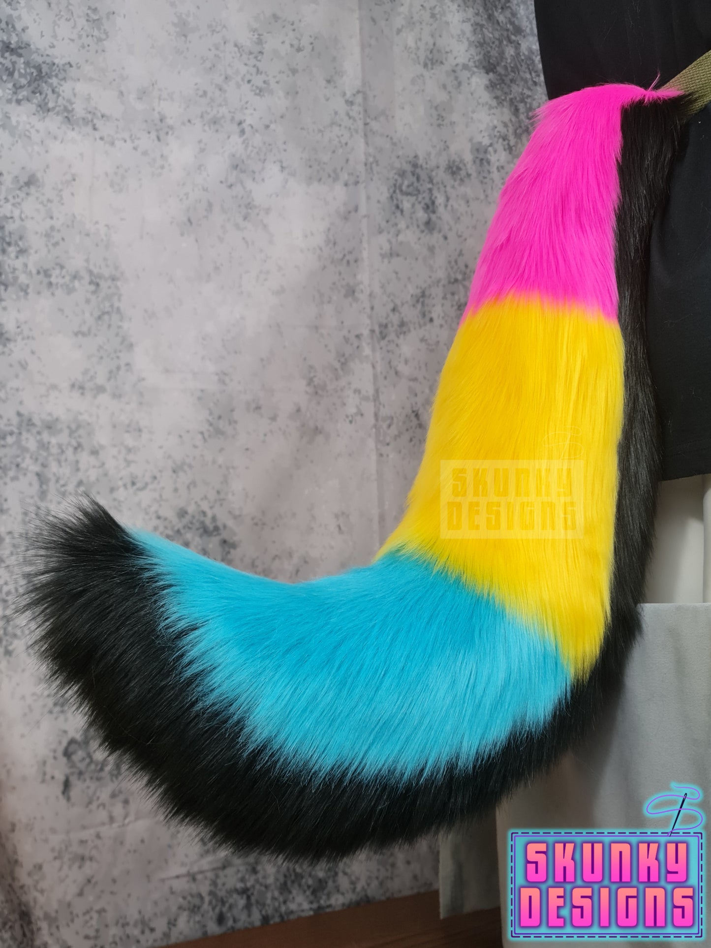 Pan Pride Flag Tail