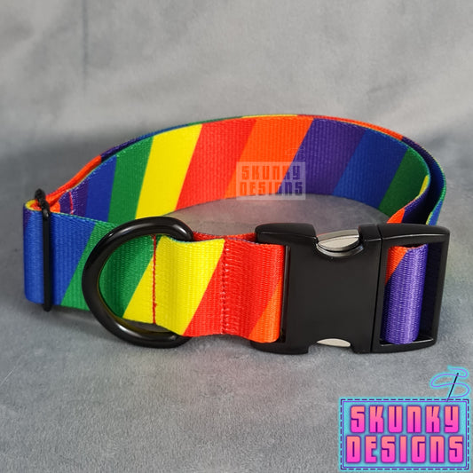 Collar - Rainbow Stripes