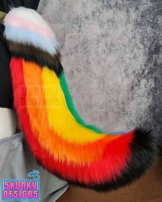 Inclusive Pride Flag Tail