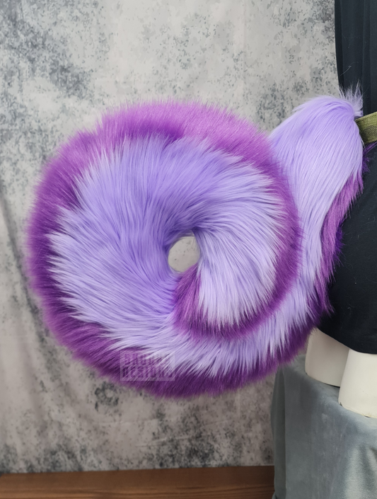 Purple husky tail