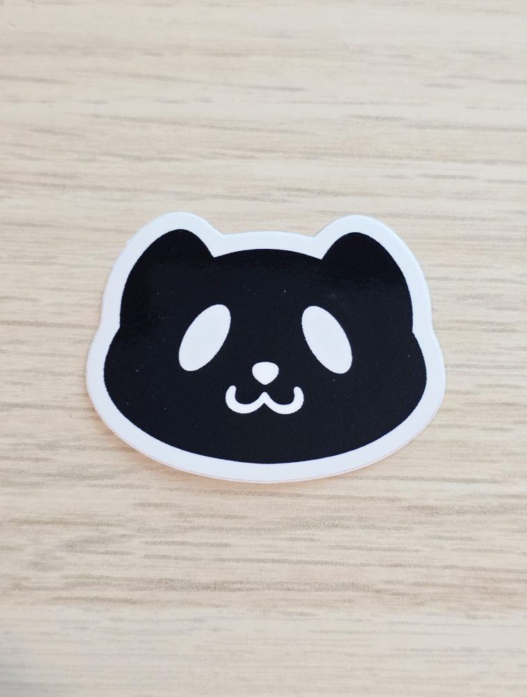 Cat face Sticker