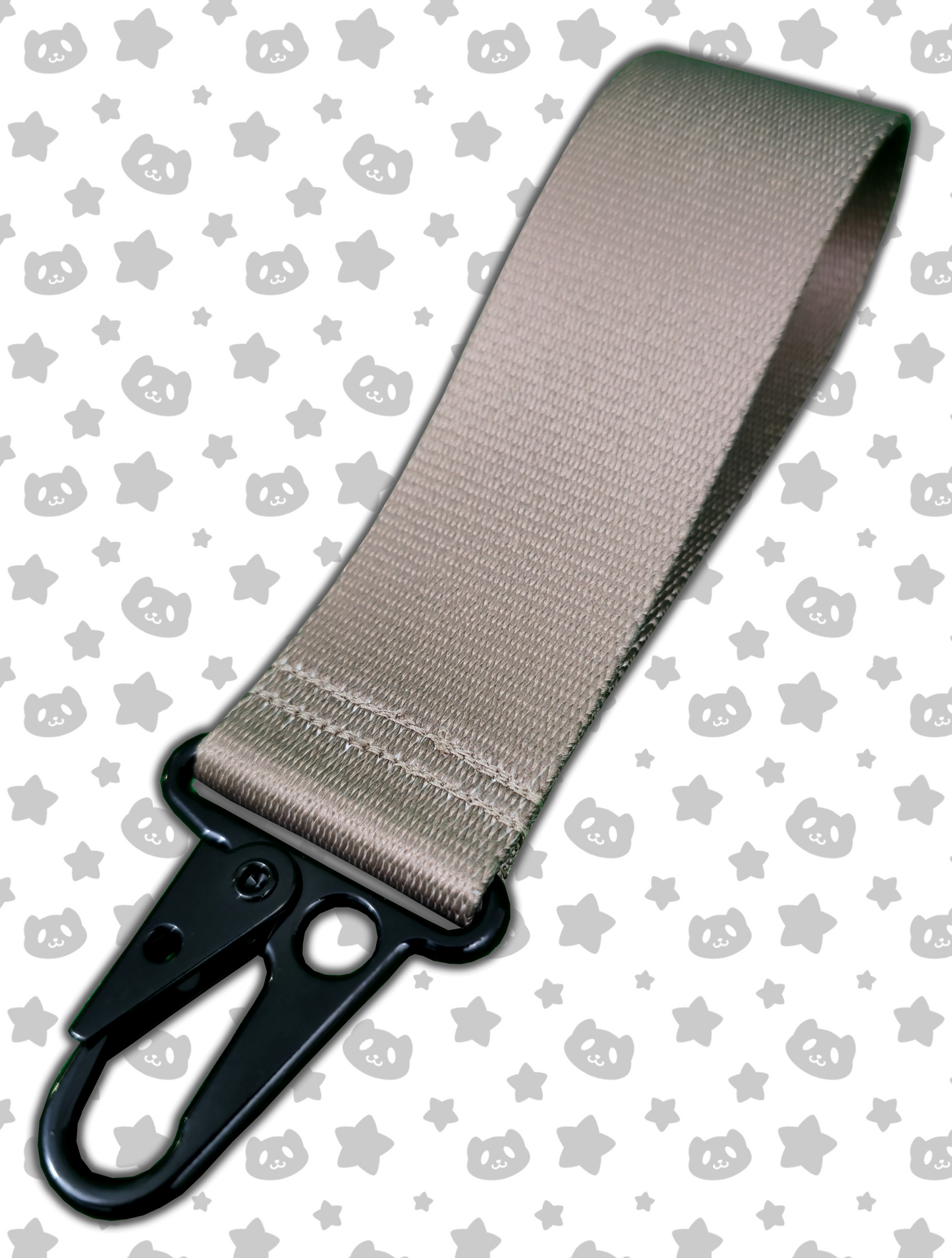 Heavy Duty Keychain - Grey