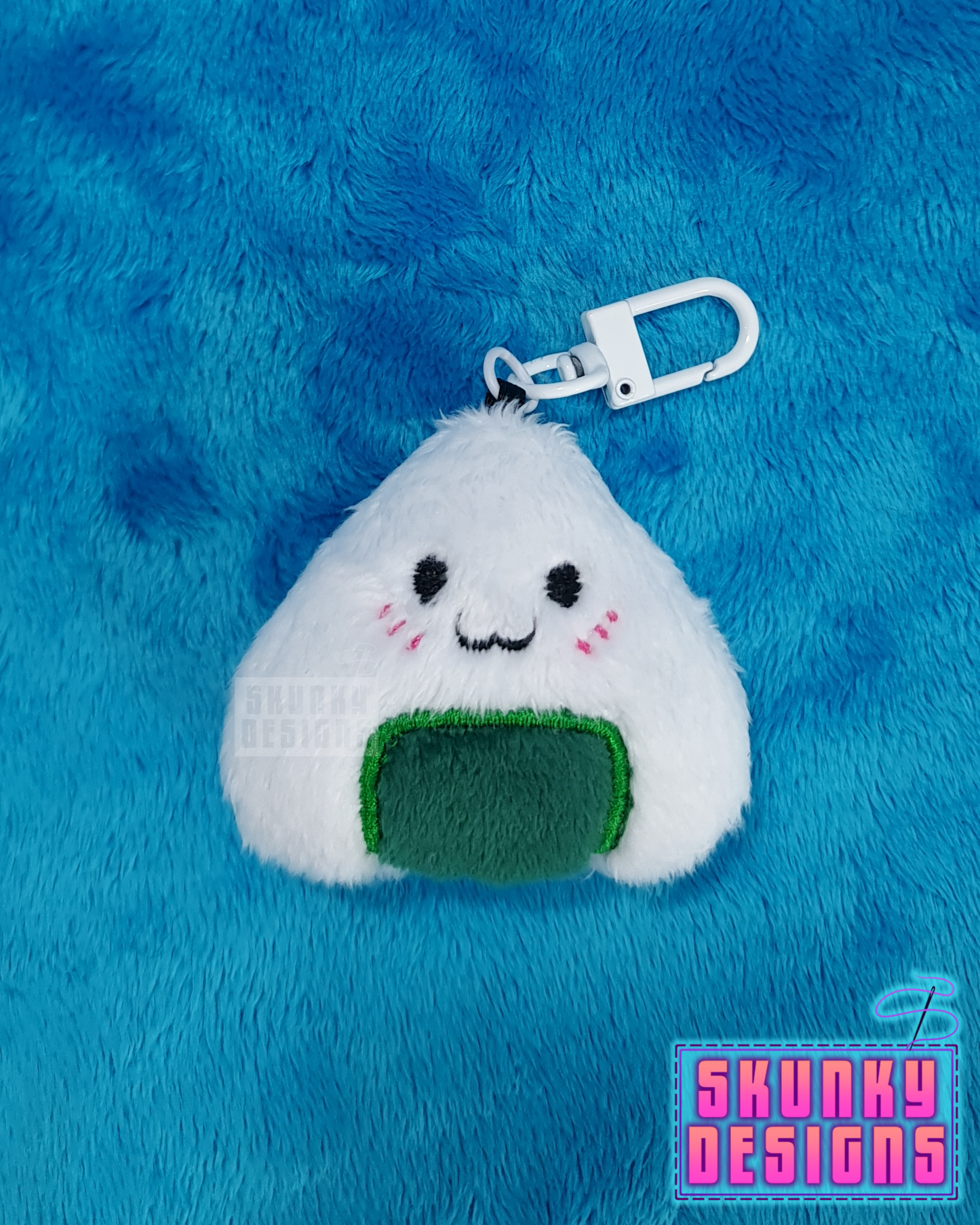 Plush Onigiri Keychain