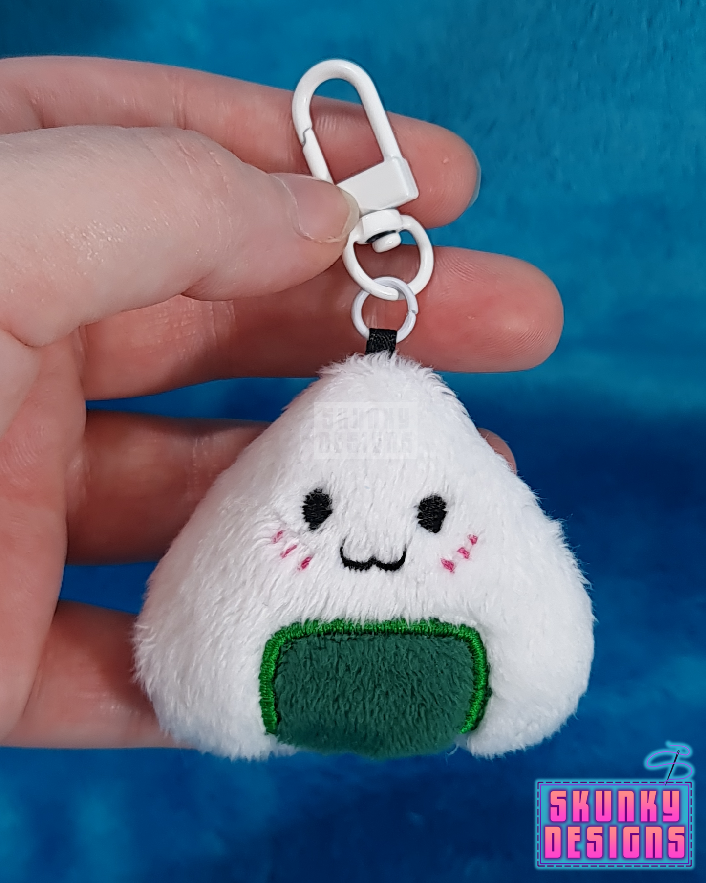 Plush Onigiri Keychain