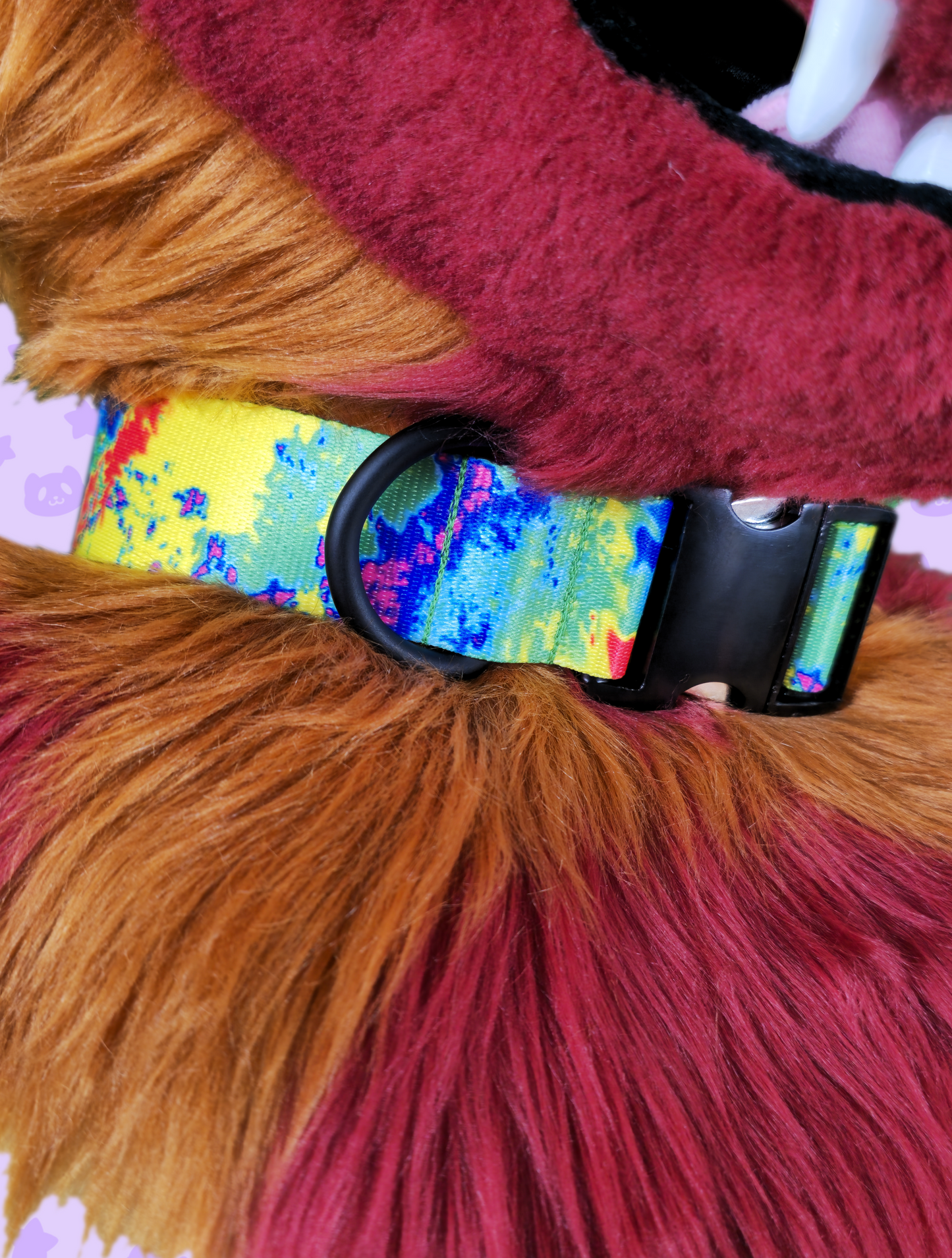 Collar - Thermal Vision with Black Metal Hardware