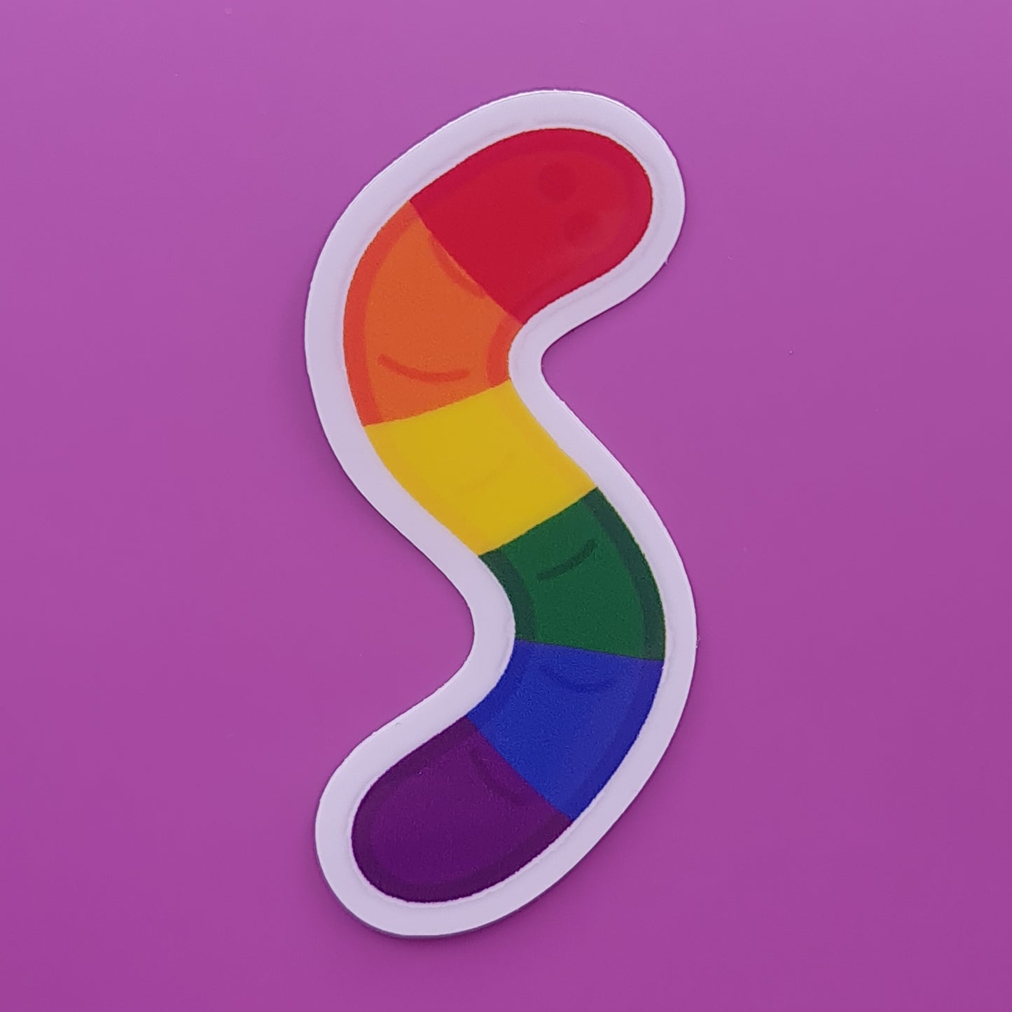 Pride Worm Stickers