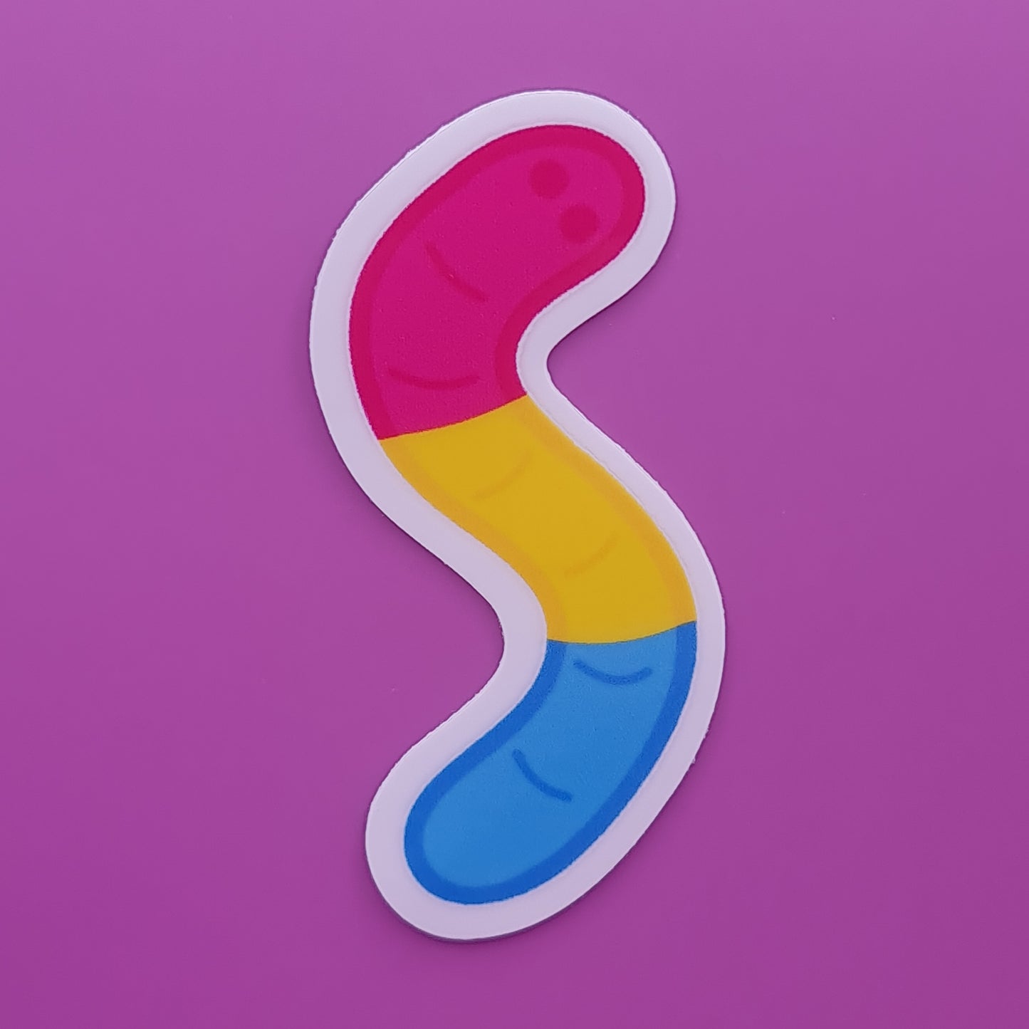 Pride Worm Stickers