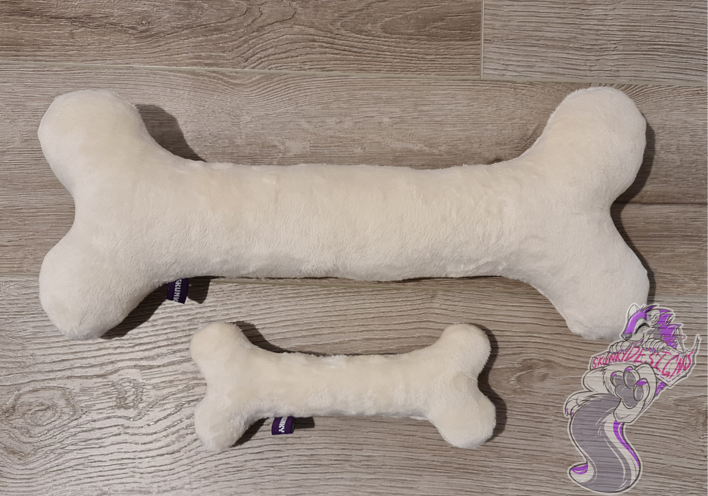 Bone Plush - Small and Large