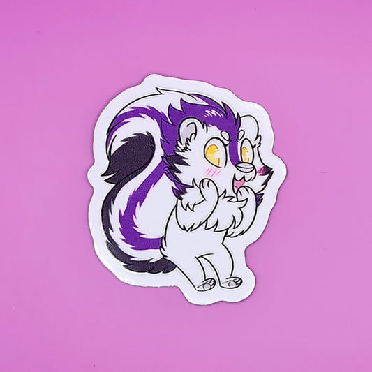 Happy Skunk Sticker