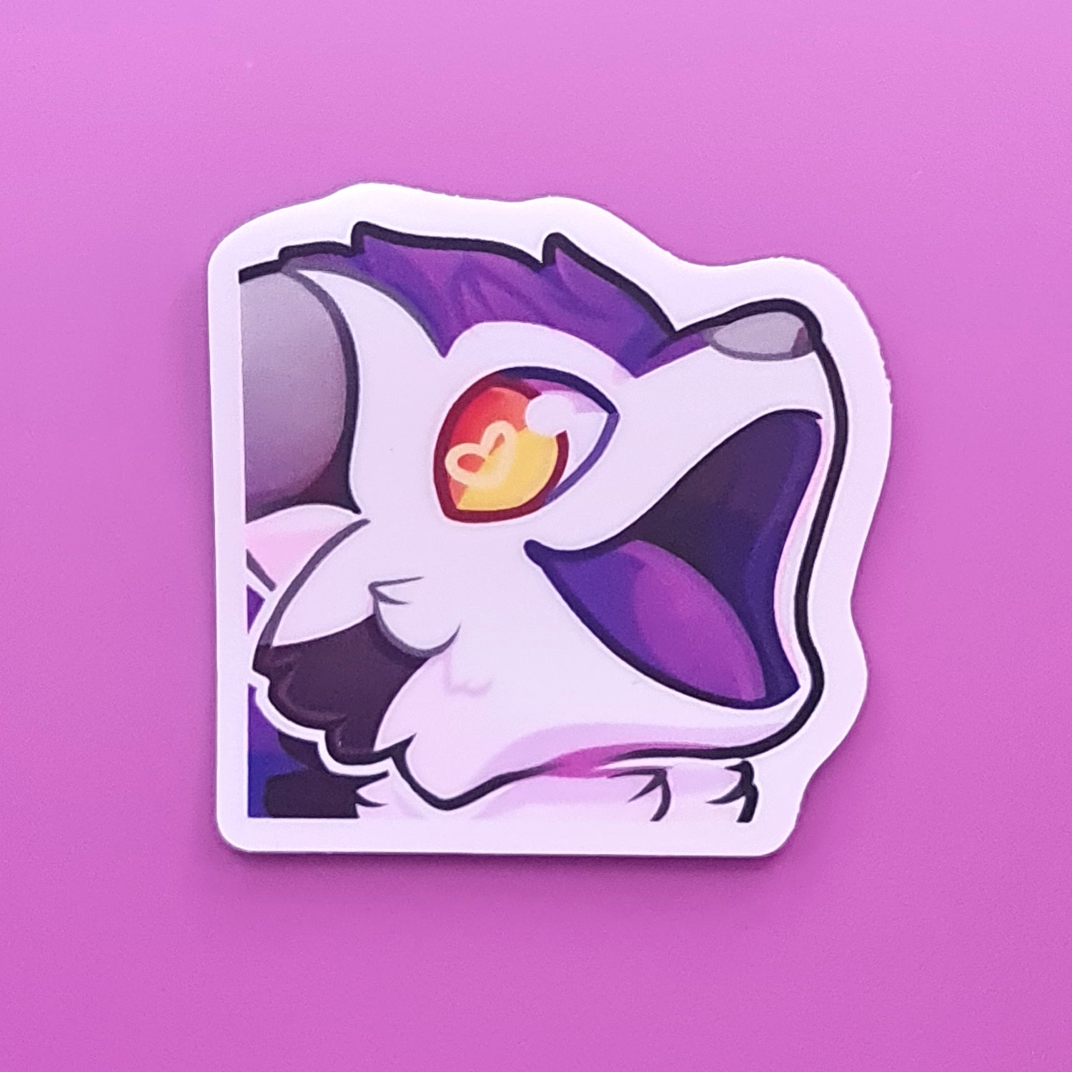 Pog Skunk Sticker – Skunky Designs
