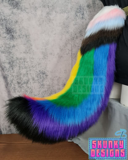 Inclusive Pride Flag Tail