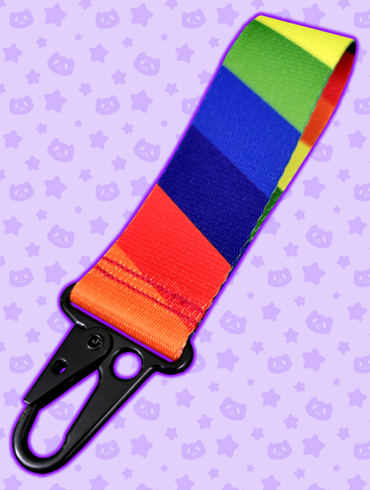 Heavy Duty Keychain - Rainbow Pride