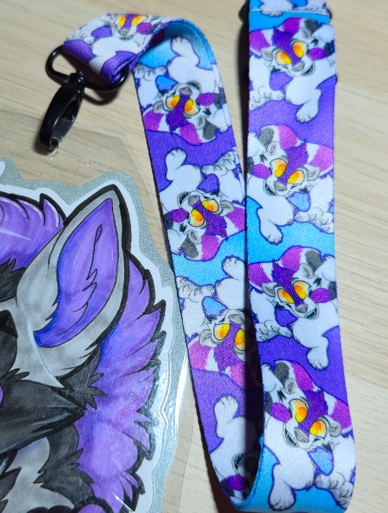 Skunk Lanyard