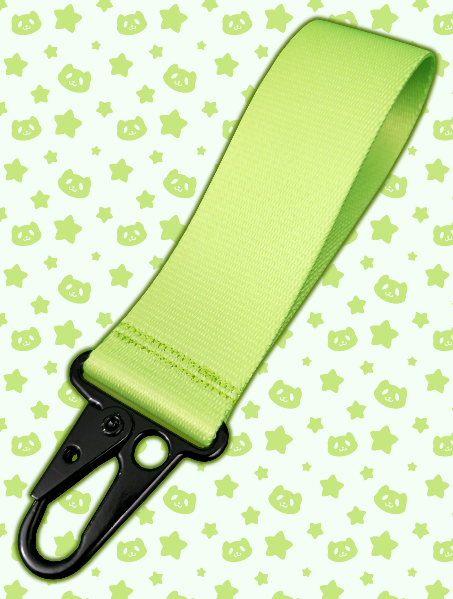 Heavy Duty Keychain - Lime Green