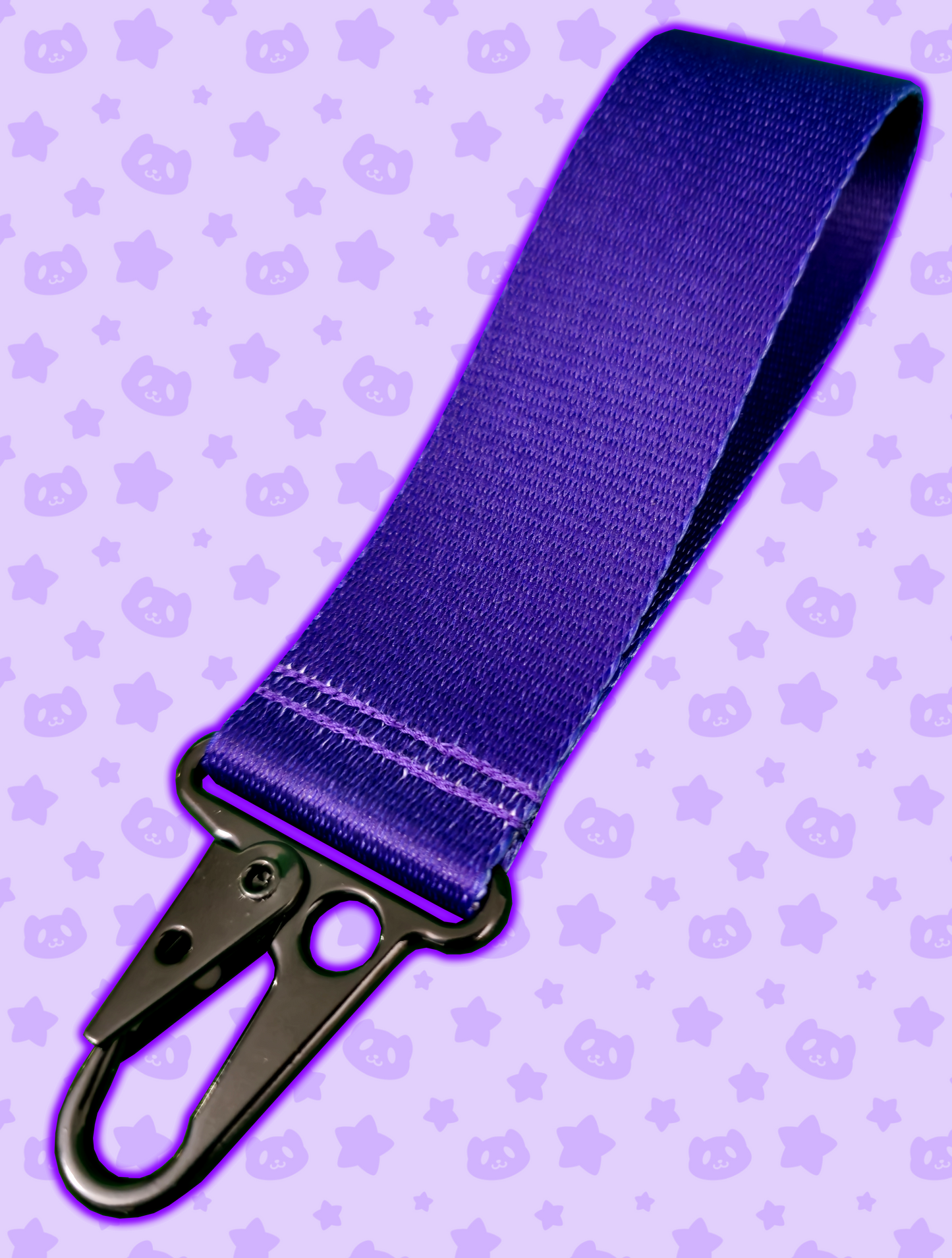 Heavy Duty Keychain - Purple